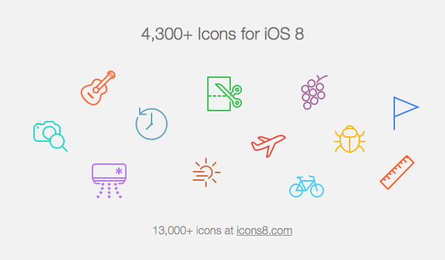 iPhone iOS Icons PNG Pack 9