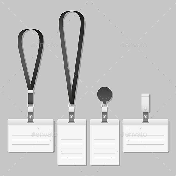 Lanyard Name Tag Holder