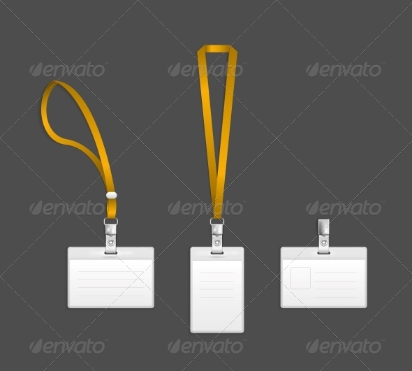 Lanyard Name Tag Templates