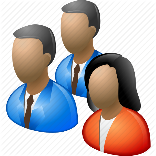 Large Group People Icon Large Group People Icon