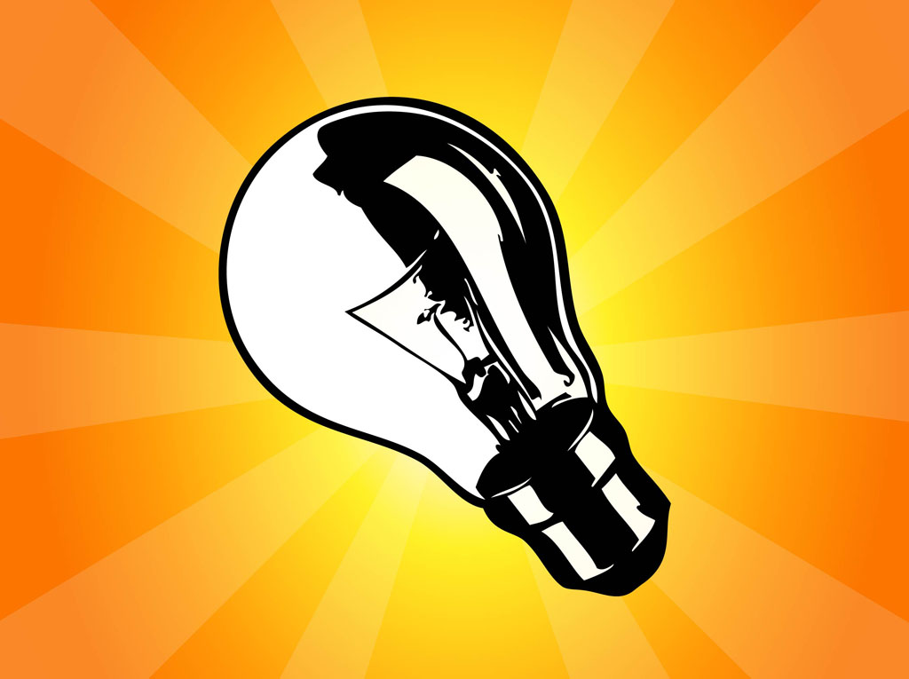 Light Bulb Vector Free