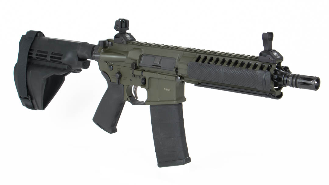 LWRC with Sig Pistol Brace