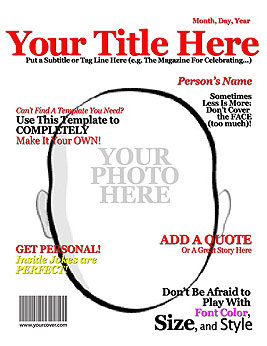 18 Blank Magazine Cover Design Images