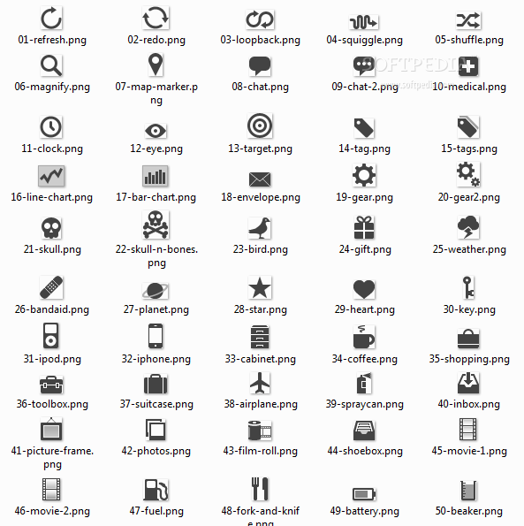 Mobile Application Icons