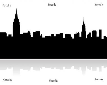 New York City Skyline Vector