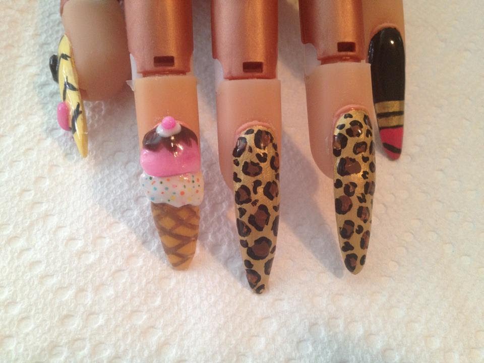 Nicki Minaj Nail Designs