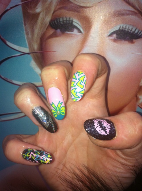 Nicki Minaj Nail Designs