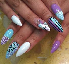 Nicki Minaj Stiletto Nails