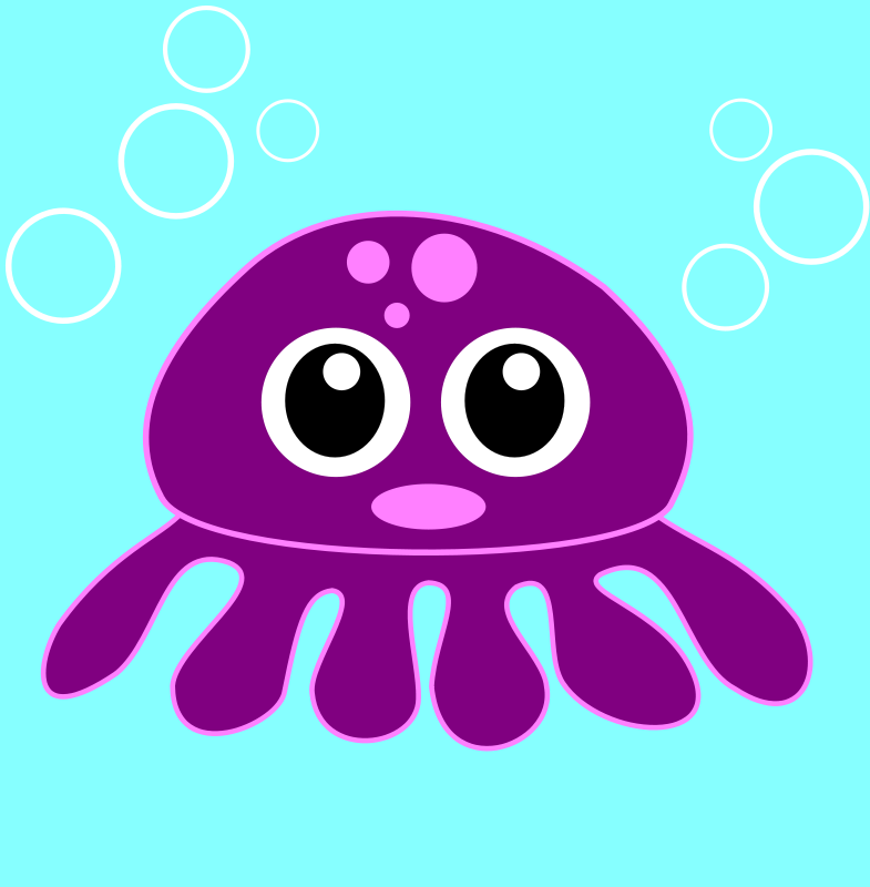 Octopus Cartoon Clip Art