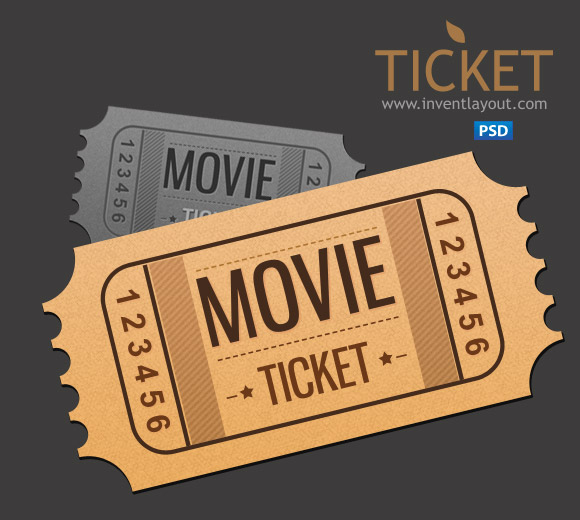 Old Movie Ticket Template