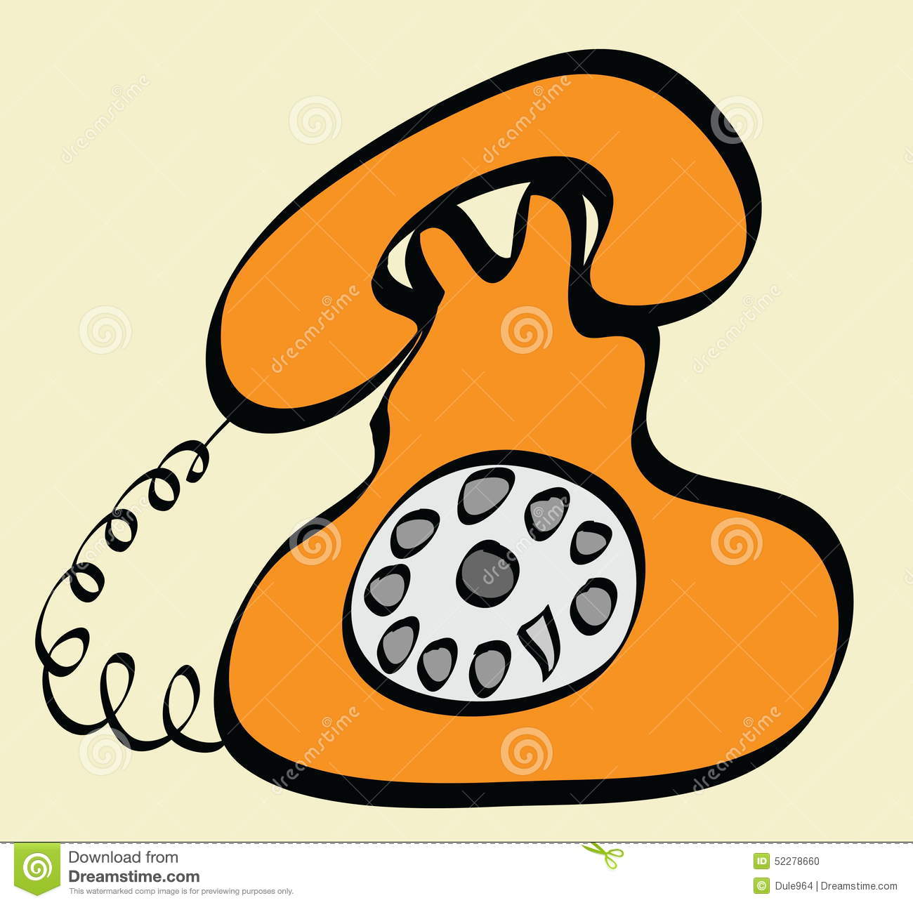 Old Telephone Cartoon Old Telephone Cartoon