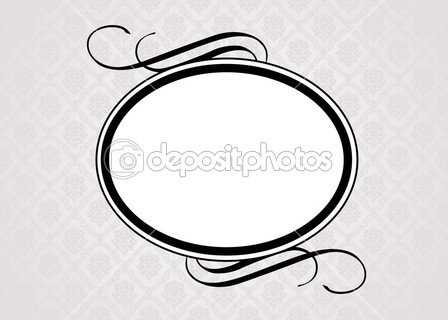 Oval Frame Vector