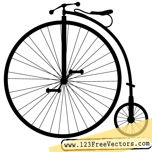Penny Farthing Bicycle Clip Art