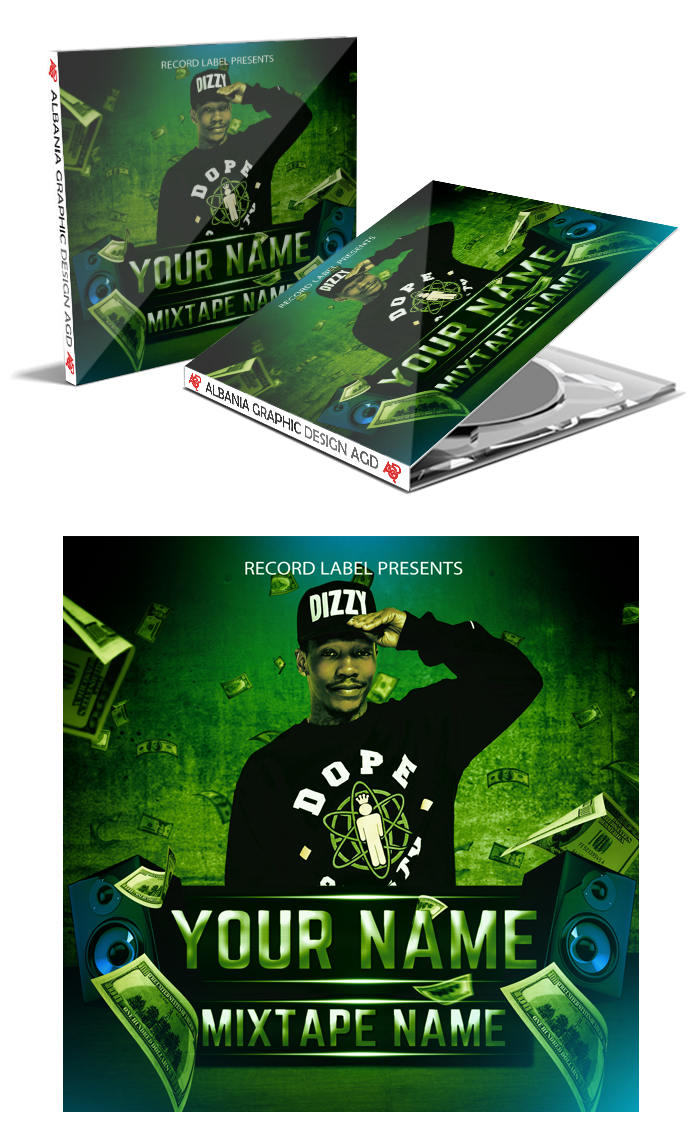 Photoshop Mixtape Cover Psd