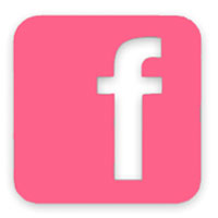 Pink Facebook Logo