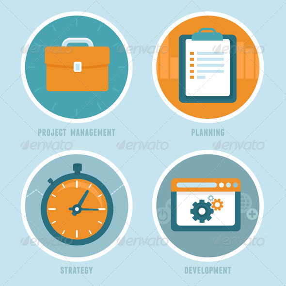 Project Management Icon Vector