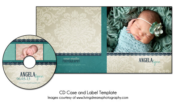 PSD Templates CD DVD Label