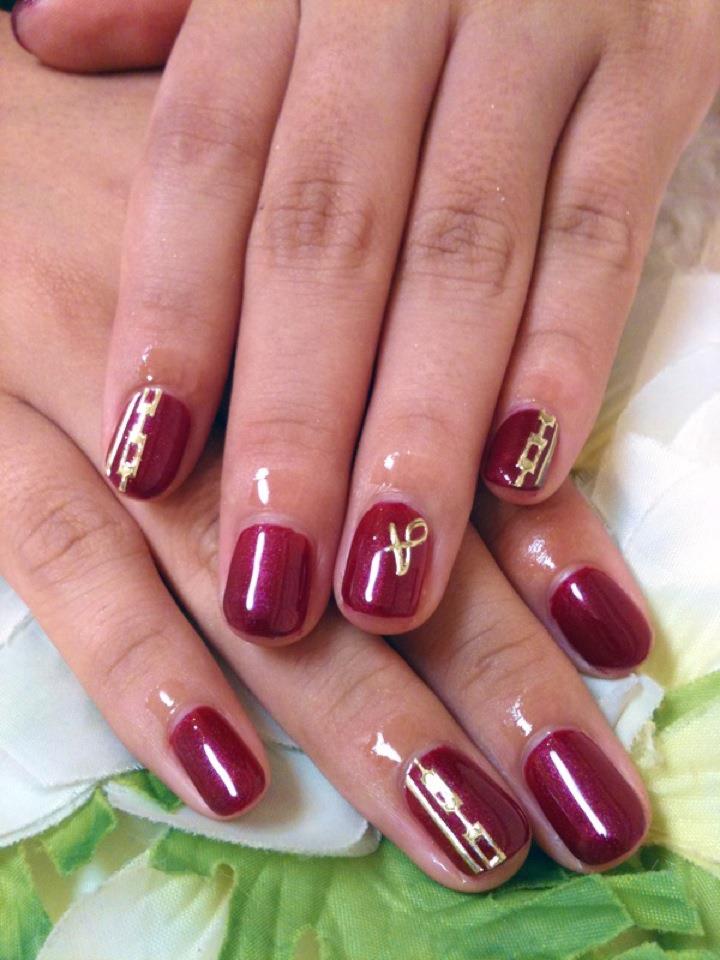 Red Gel Nail Designs Red Gel Nail Designs