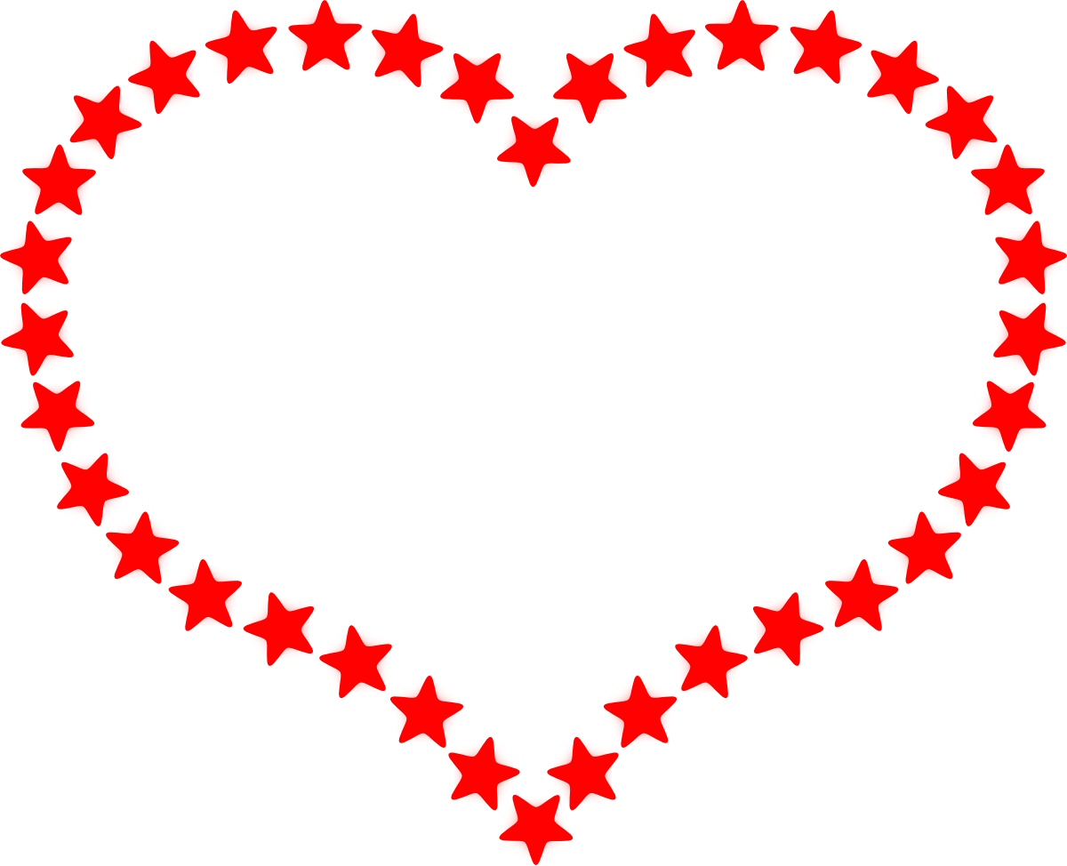 Red Heart Shaped Border Red Heart Shaped Border