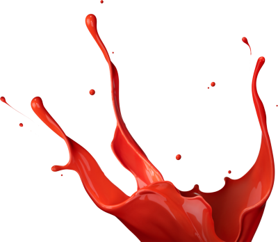 Red Paint Splash