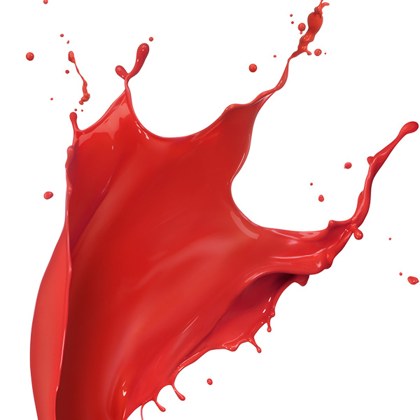 Red Paint Splash