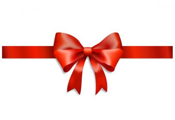 Red Ribbon Bow Vector Red Ribbon Bow Vector