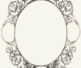 Retro Vector Decorative Frames