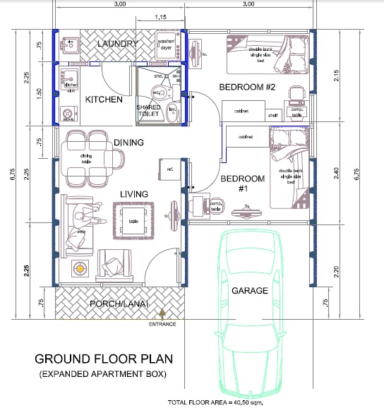 Small House Floor Plans Philippines