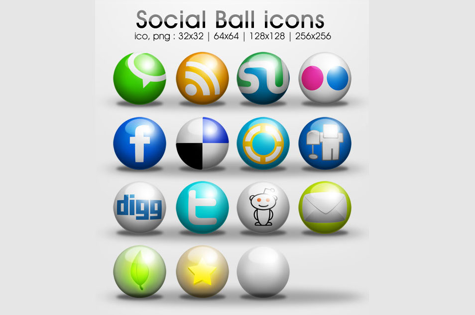 Social Media Icon Set