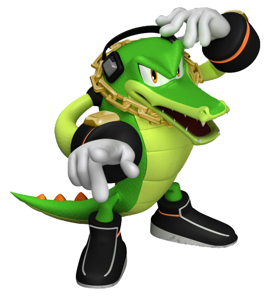 Sonic the Hedgehog Vector The Crocodile