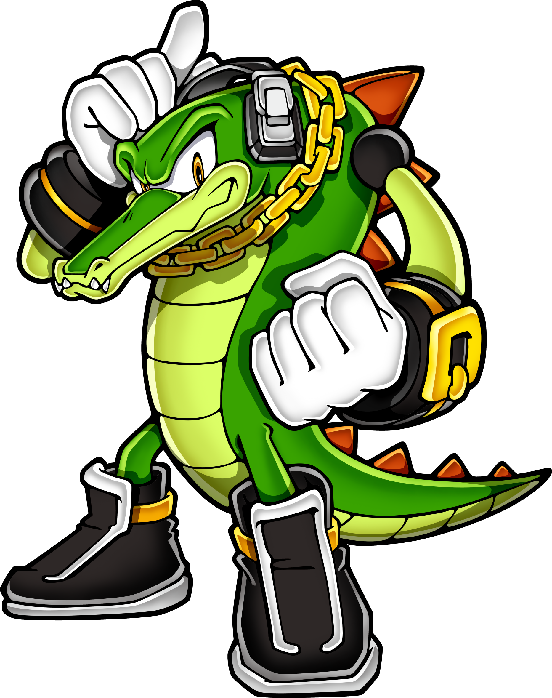 Sonic the Hedgehog Vector The Crocodile