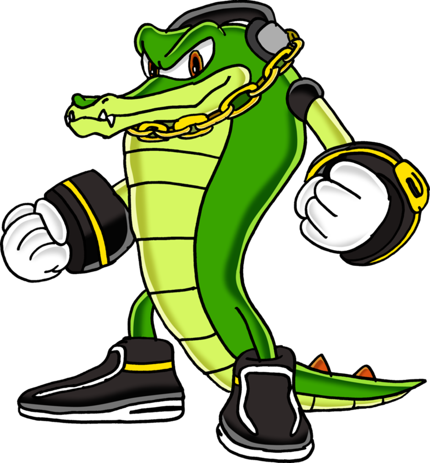 Sonic the Hedgehog Vector The Crocodile