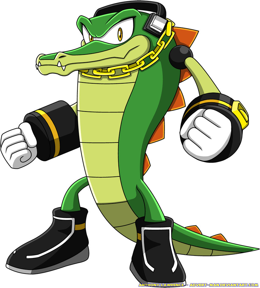 Sonic the Hedgehog Vector The Crocodile