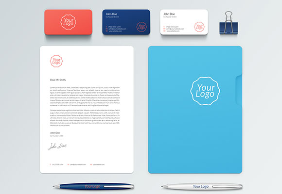 Stationary Mockup PSD