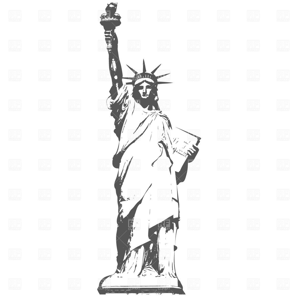 Statue of Liberty Clip Art Free