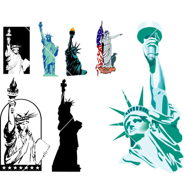 Statue of Liberty Vector Free