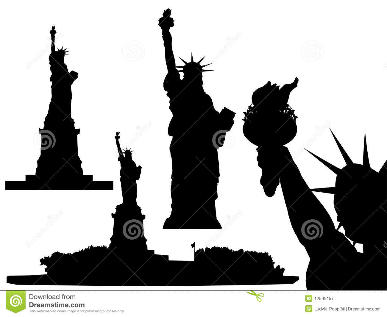 Statue of Liberty Vector Free