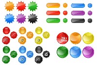 Free Vector Button Graphics