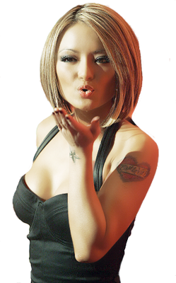 Tila Tequila Heart Tattoo