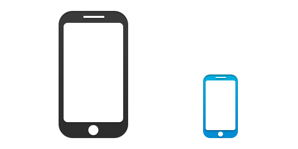 14 Smartphone Icon PSD Images