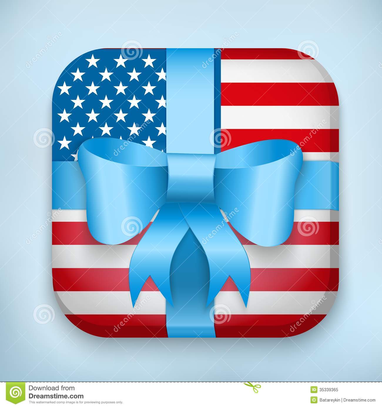 United States Vector Icon Free
