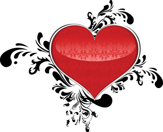 Valentine's Day Heart Design