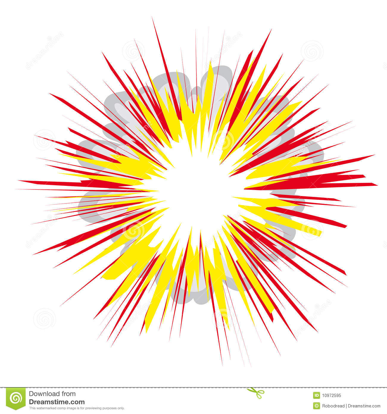 Vector Explosion Clip Art