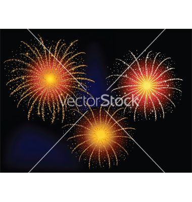 Vector Firework Explosion