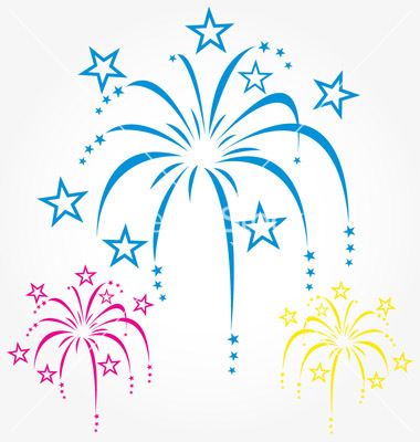 Vector Fireworks Free Download