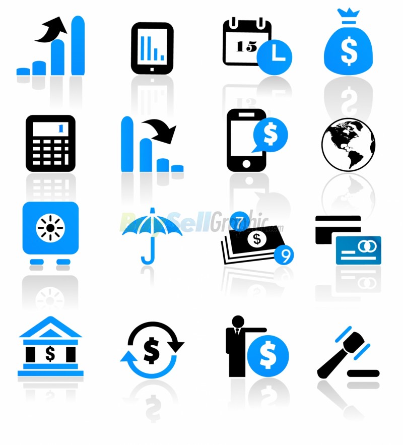 Vector Icons Business Finance