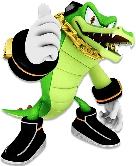 Vector The Crocodile Sonic Characters
