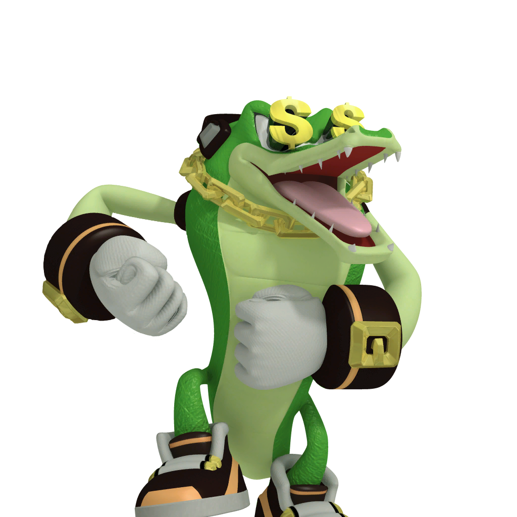 Vector The Crocodile Sonic Riders