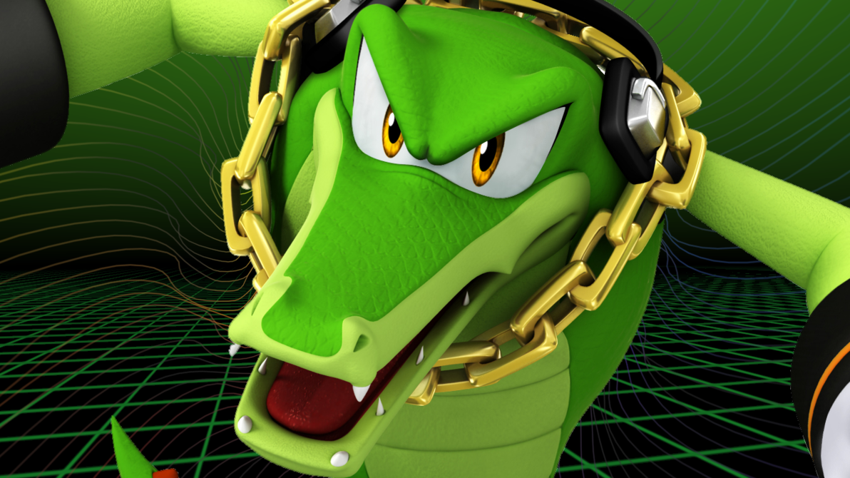 Vector The Crocodile Sonic X