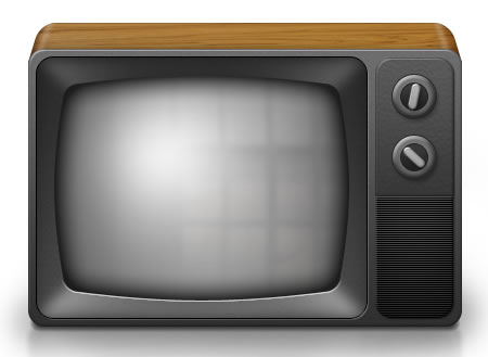 Vintage Television Icon
